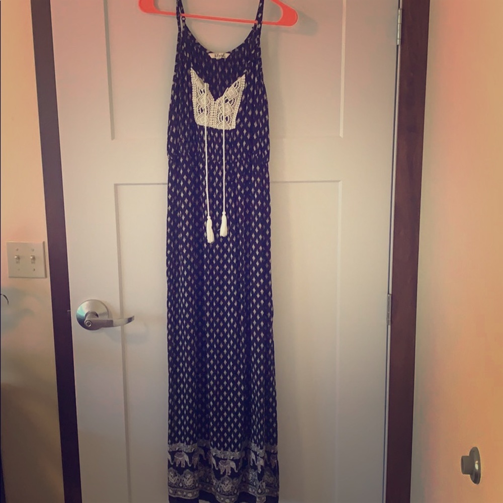 Boho Maxi Dress (XL)